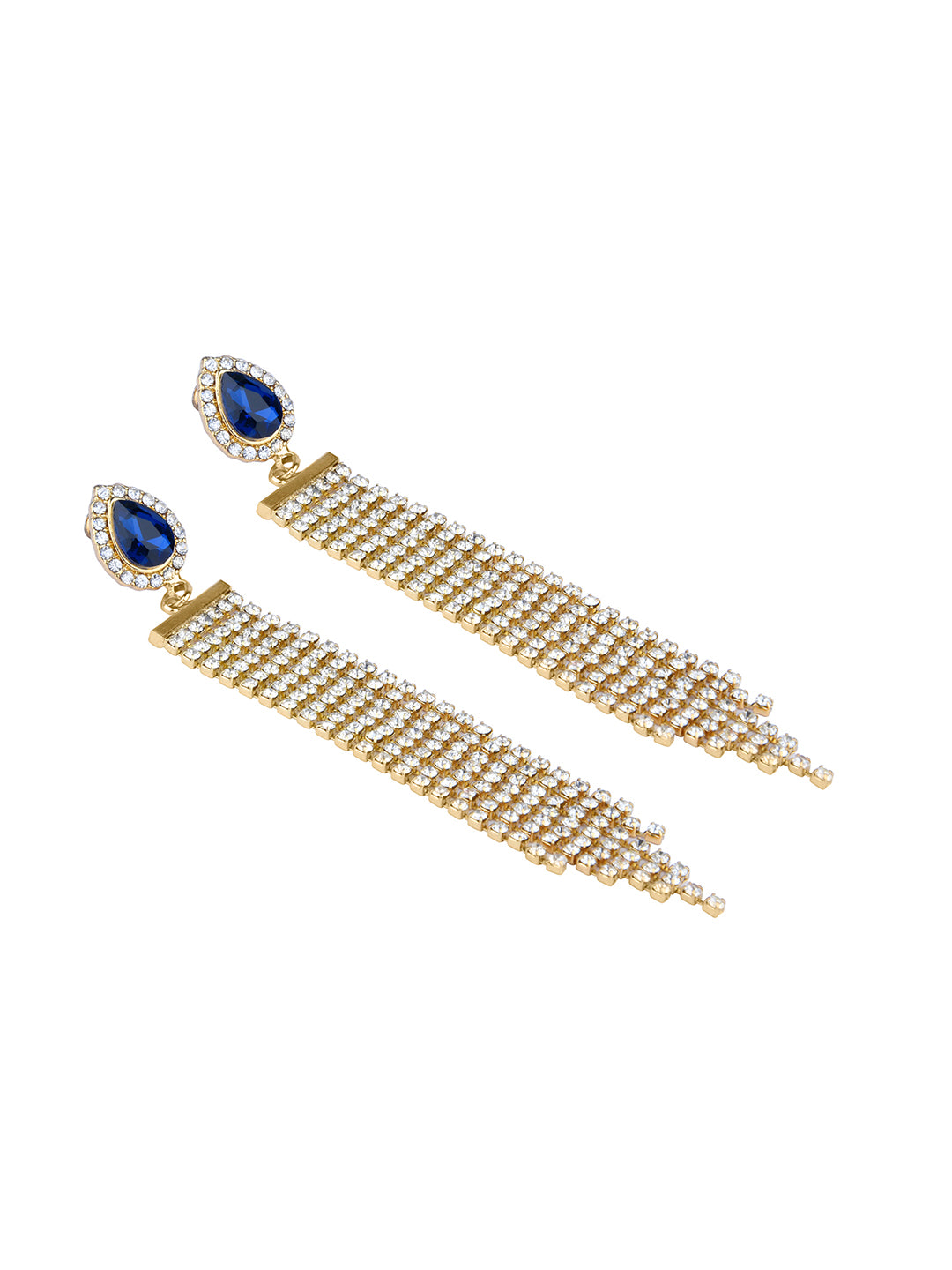Blue Raindrop Earrings