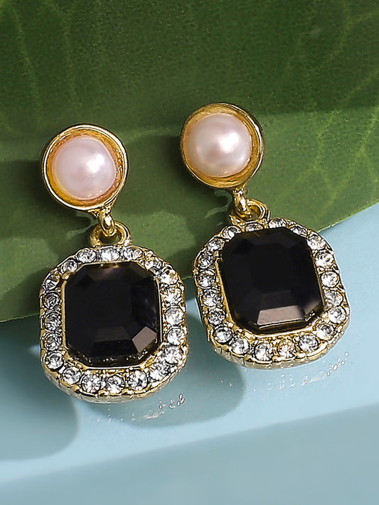 Onyx Drop Earrings