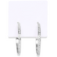 Diamond Hoops Earrings