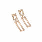 Diamond Square Earrings
