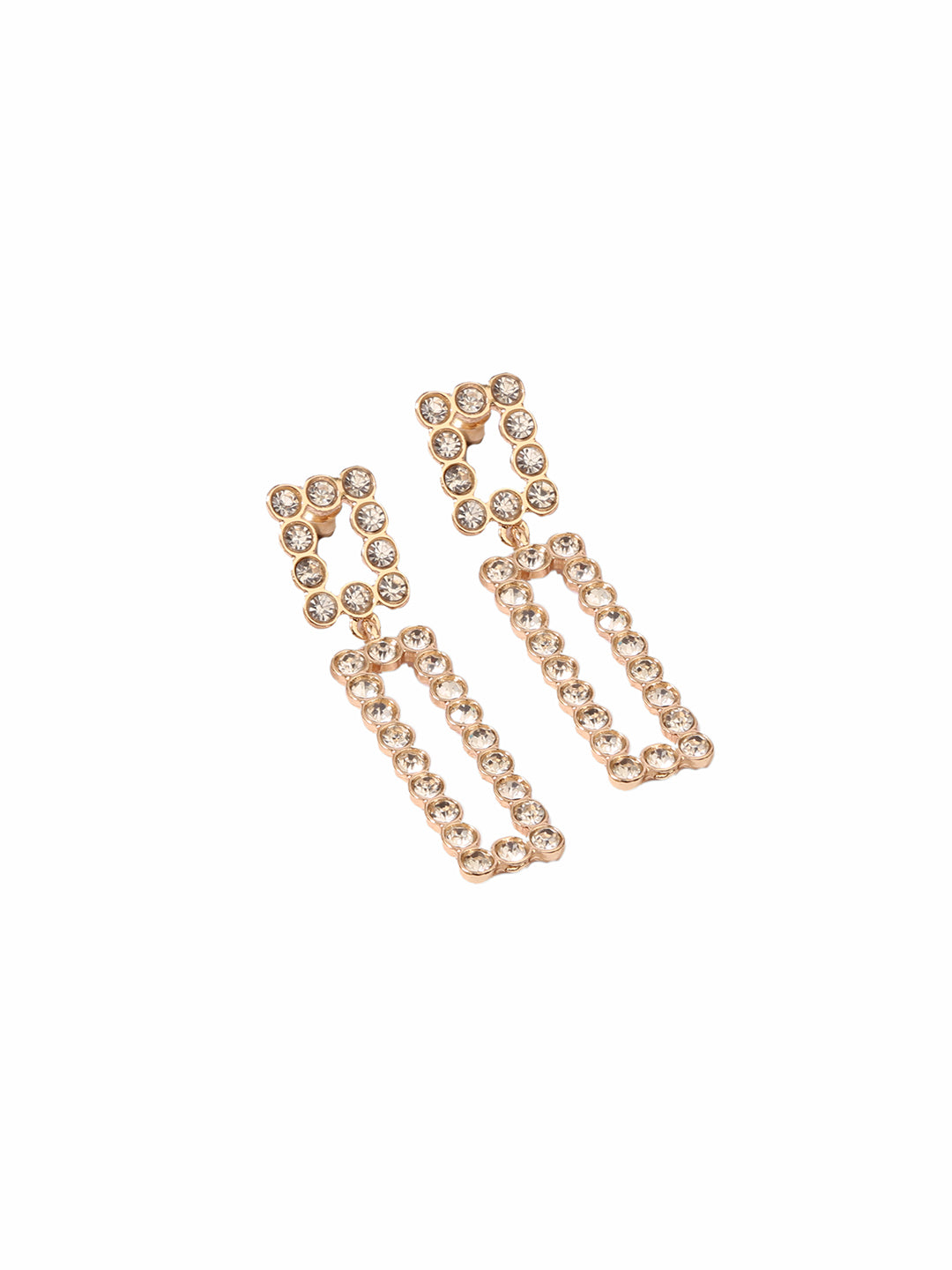 Diamond Square Earrings