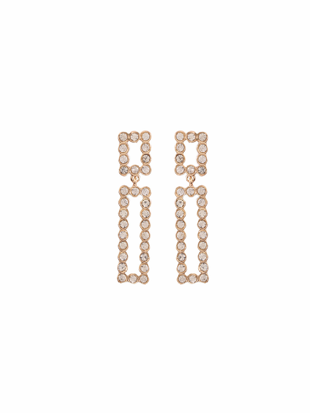 Diamond Square Earrings