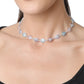 Silver Floral Necklace