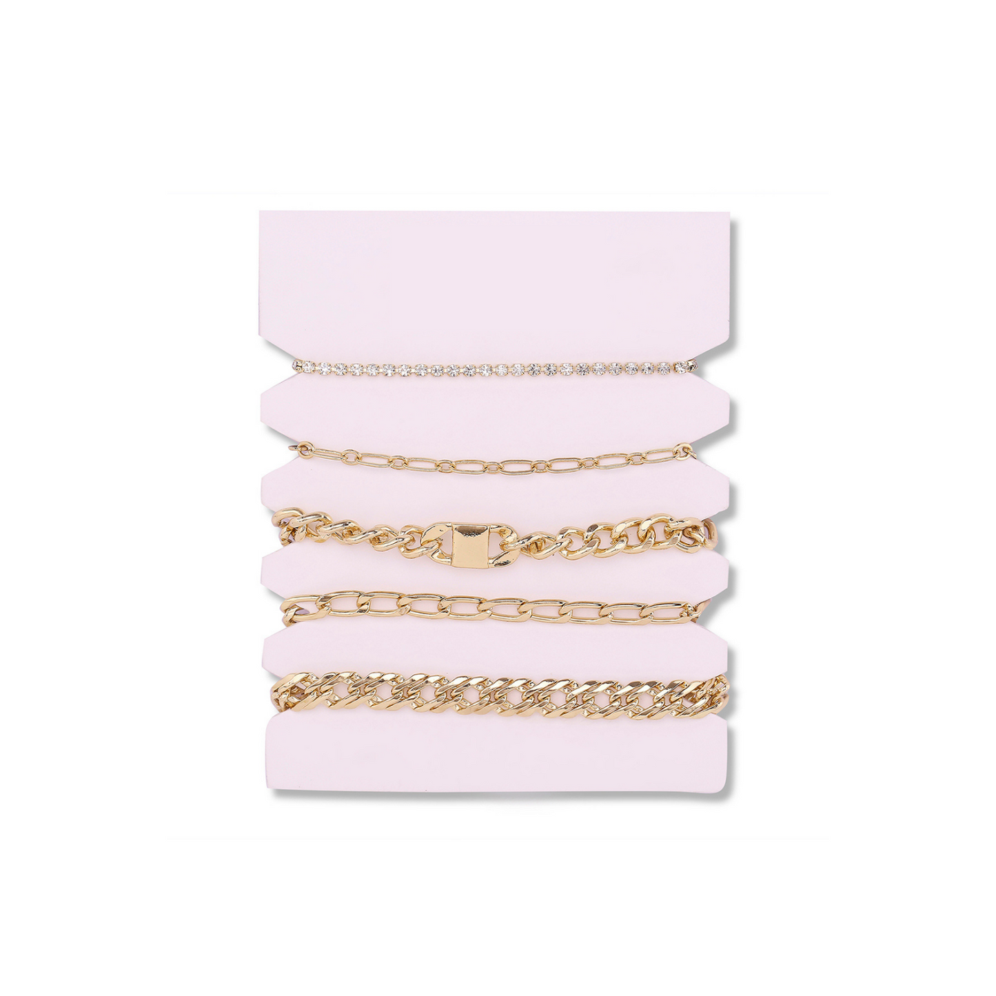 Gold Bracelet Set