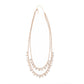 Gold Diamond Two-Layered Necklace