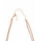 Gold Diamond Two-Layered Necklace