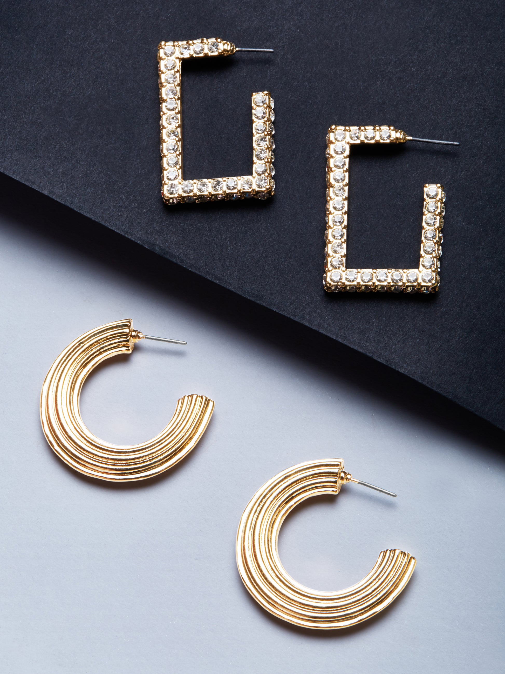 Gold Hoop Earrings