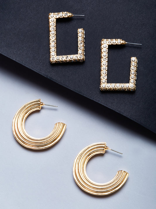 Gold Hoop Earrings