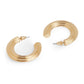 Gold Geometry Hoop Earrings