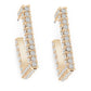 Gold Geometry Hoop Earrings