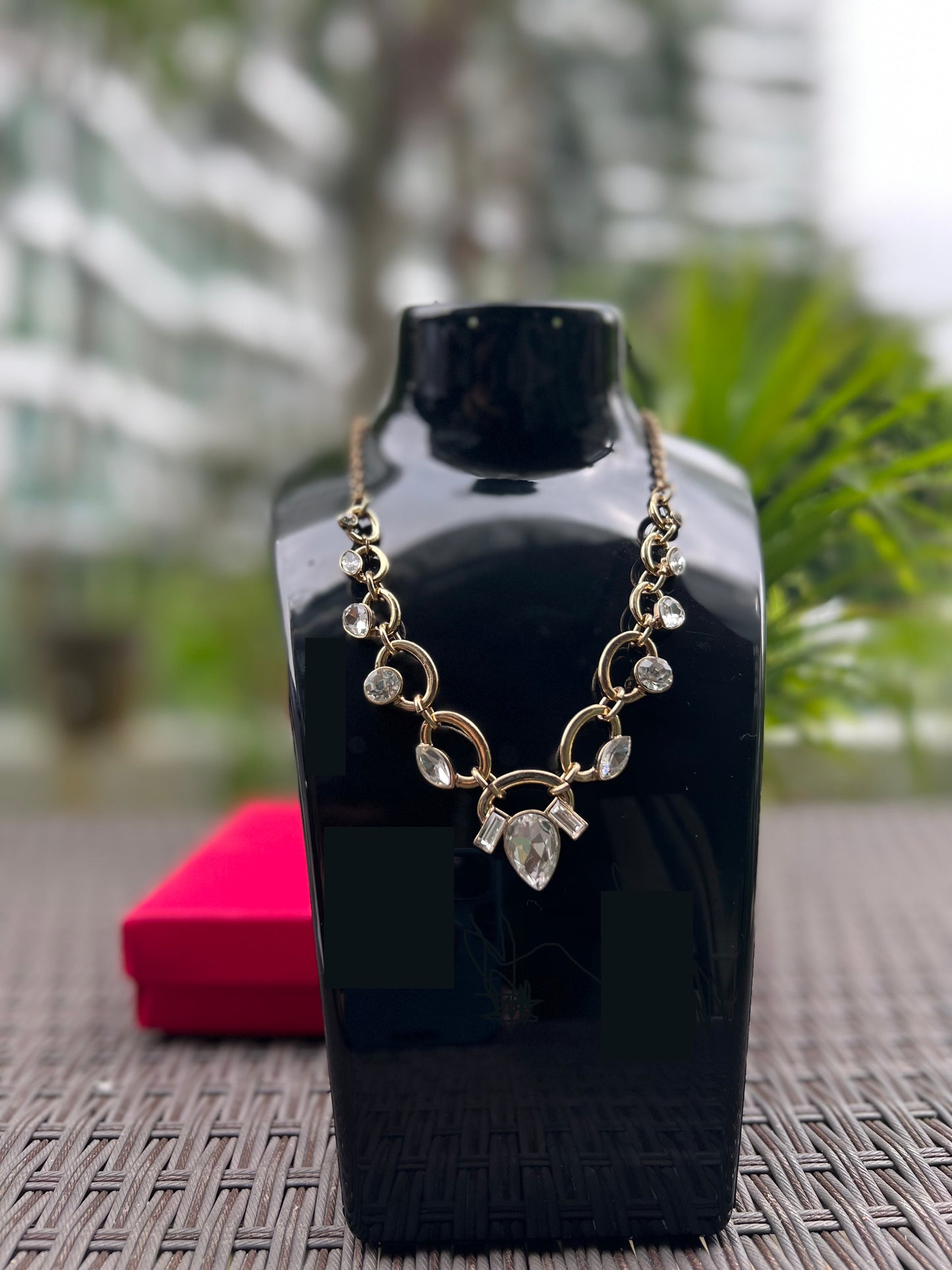 Gold Linked Necklace