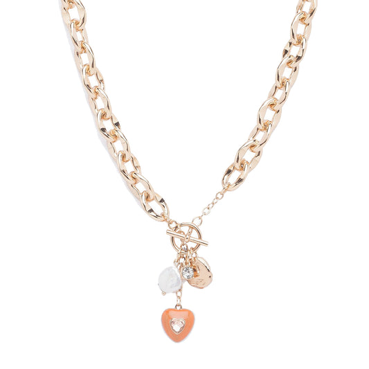The Coral Heart Necklace