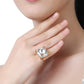 Radiant Square Ring