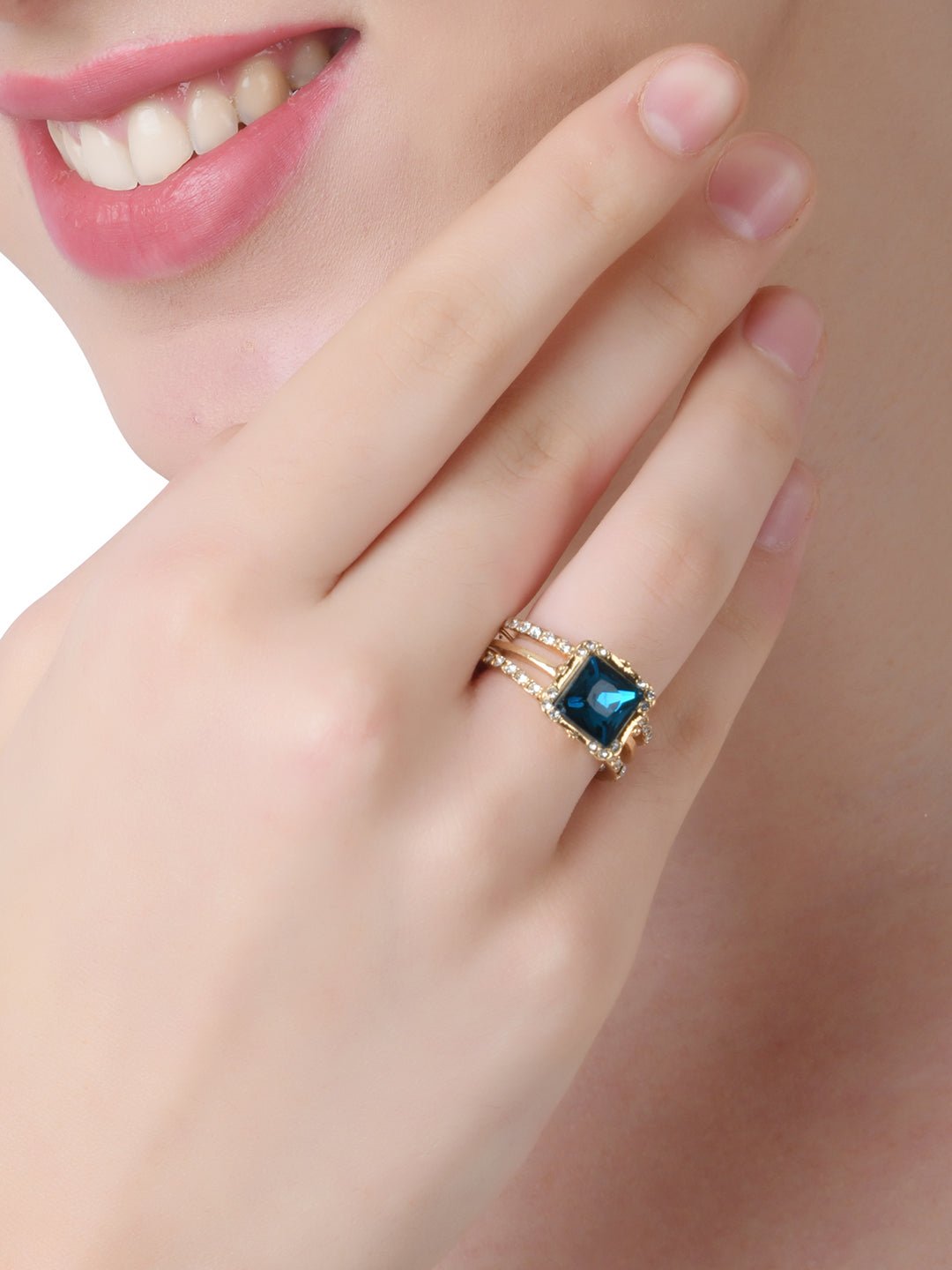 Sapphire Dance Ring