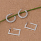 Silver Hoop Earrings