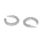 Silver Geometry Earrings