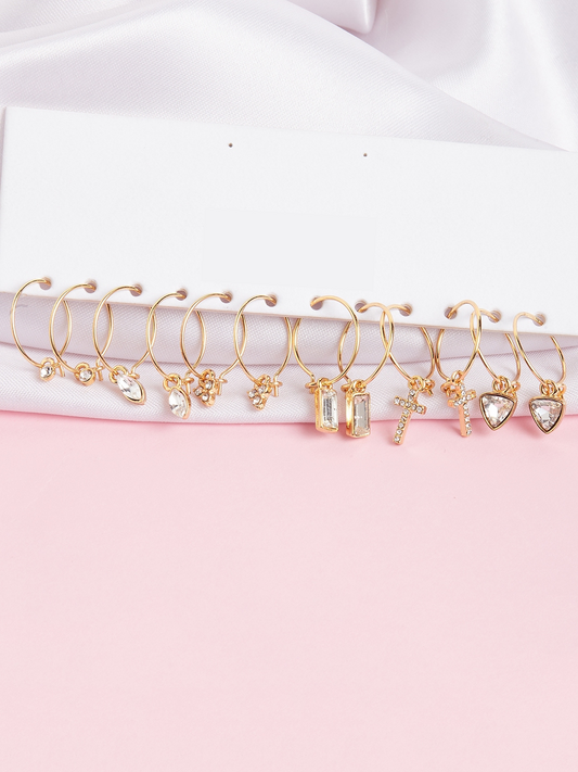 Hoop Earrings Set