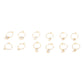 Small Diamond Hoops Earrings Set