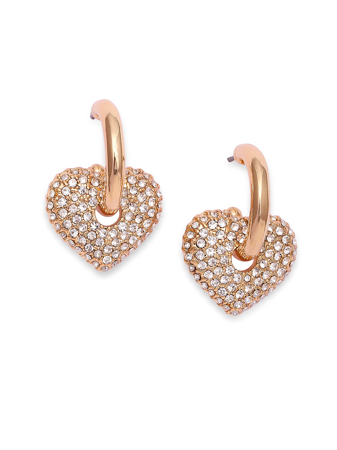 Sparkling Hearts Earrings
